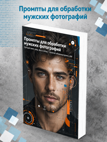Промпты для обработки мужских фотографий